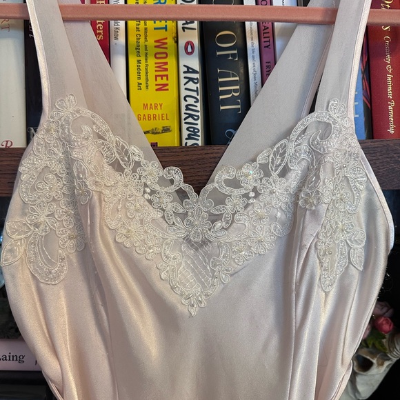 Baby Pink Slip Dress - Picture 1 of 6